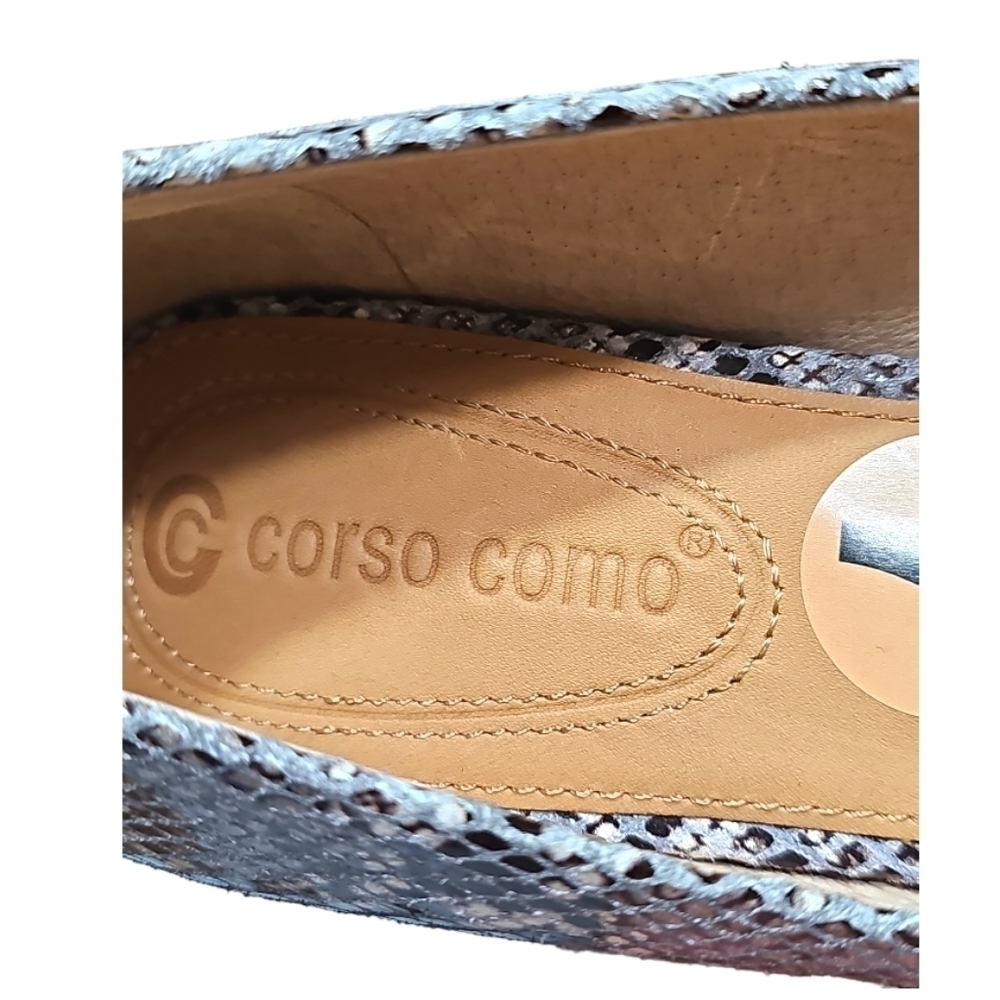 Corso Como Julia Leather Python Snakeskin Print P… - image 4